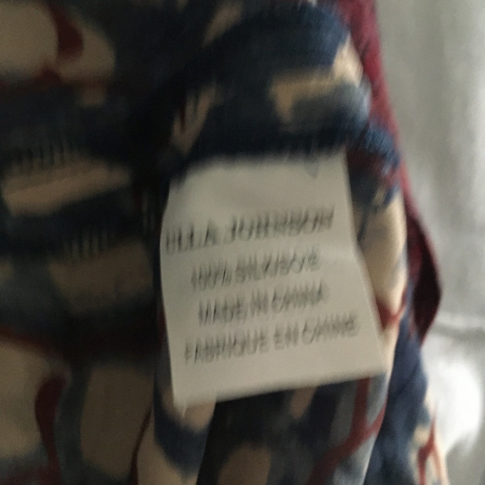 ULLA JOHNSON Silk Multicolor Patterned Dress 2 - Picture 4 of 4